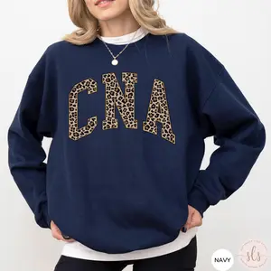 CNA Short Sleeved T-SHIRT / Sweatshirt , Certified Nursing Assistant Shirt, Cna Student , Nurses Aid tee Cotton Creneck Fabric