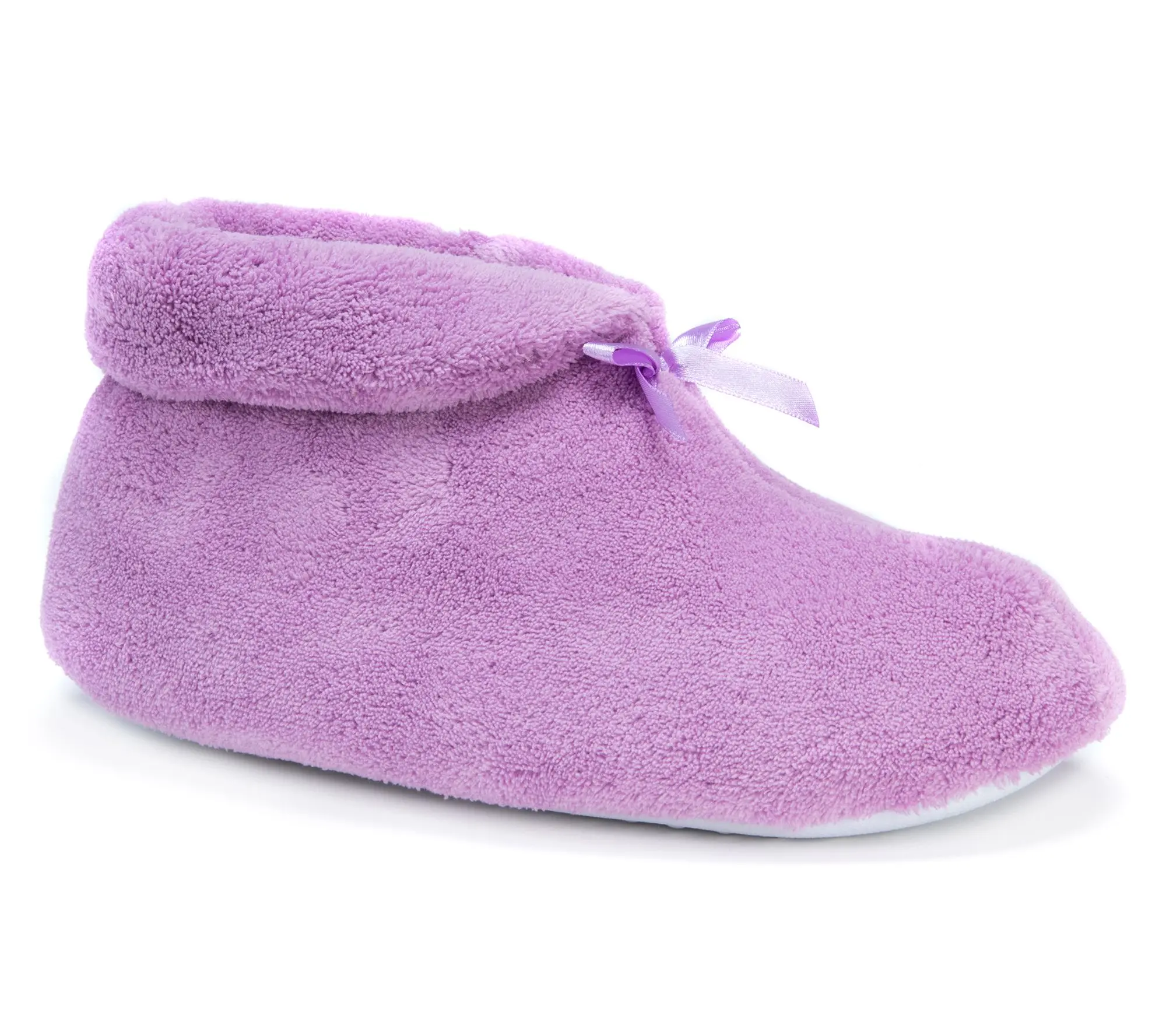 MUK LUKS Women's Terry Cuff Slipper Booties MUK LUKS Women's Terry Cuff Slipper Booties
