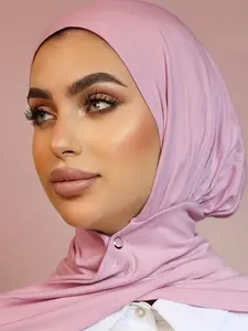 Women's Convenient Headscarf, Stylish Hair Wrap for Daily Use, Lightweight and Breathable Fabric, Perfect Accessory for All Seasons, Turban Hijab