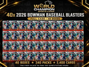 2026 Bowman MLB Blaster Full Case (40 Boxes) PYT Break