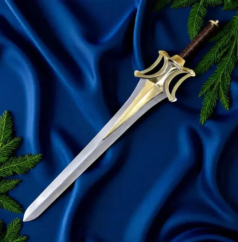 Hand-Forged He-Man Sword in Stainless Steel Perfect for Cosplay & Collectors Unique Authentic Design Ideal for Enthusiasts and Collectors