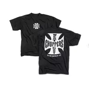 West Coast Chopper 2 Sides Graphic Black T-shirt