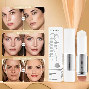 Foundation Stick That Changes Color (Available in 3 Shades, Provides Coverage, And Includes Skincare Benefits)
