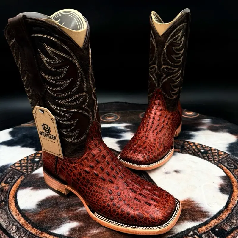 Bota Vaquera Bronzer - Color Coñac Boot