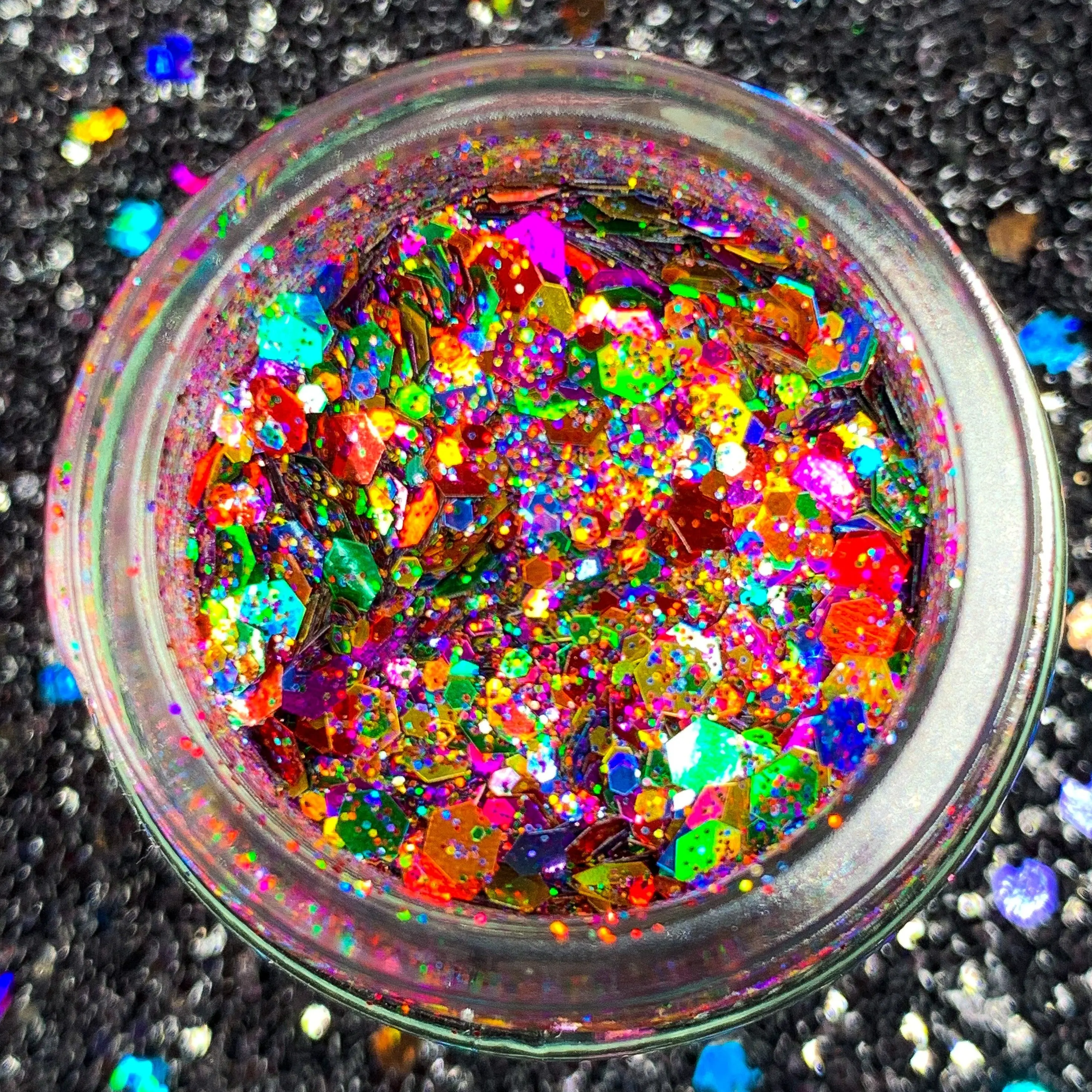 Happy Hour Loose Glitter - Slayfire Cosmetics Holographic Cosmetic Glitter