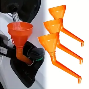 3PCS 130mm Refueling Funnel With Filter Motorcycle Refuel Gasoline Engine Oil Funnel Moto Car Funnels Automotive Vehicle Tool Car Repair Filling Tool