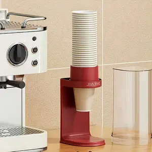 Home Cup Holder, Disposable Cup Dispenser, Durable Material, Living Room Decorative Cup Rack, Single-Use Cup Storage Stand