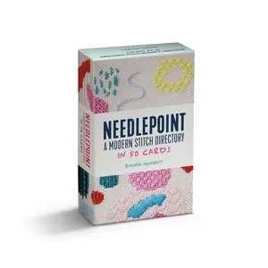 Needlepoint: A Modern Stitch Directory Card Deck: A Modern Stitch Directory in 50 Cards -- Emma Homent - Other
