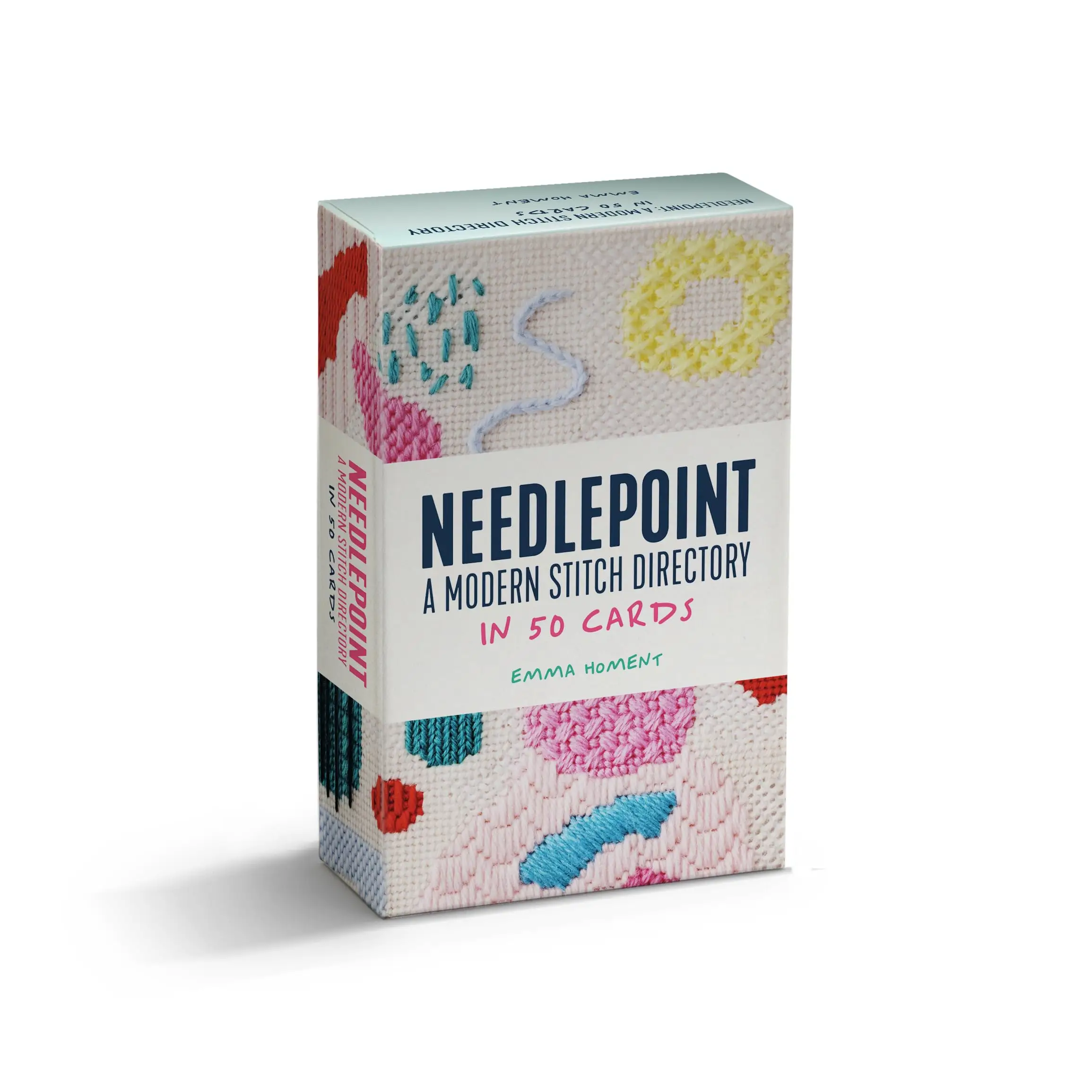 Needlepoint: A Modern Stitch Directory Card Deck: A Modern Stitch Directory in 50 Cards -- Emma Homent - Other