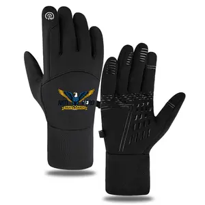 Eagle Print Winter Gloves for Outdoor Sports and Skateboarding Enthusiasts  Warm Touchscreen Compatible Gloves for Cold Weather Activities  Perfect Christmas and New Year Gifts for Men and Women Who Enjoy Active Lifes
