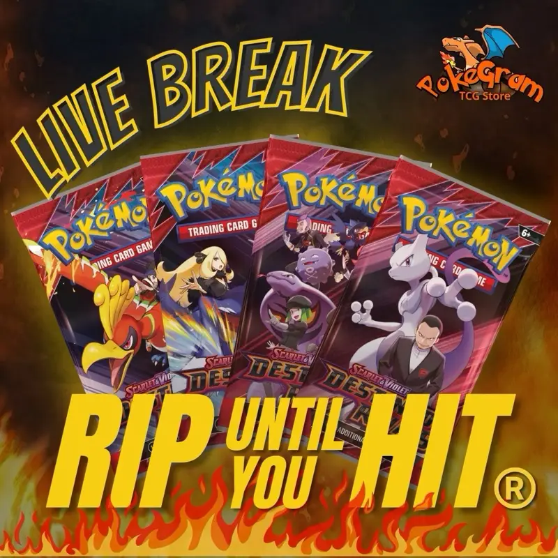 RTYH Pokemon TCG Destined Rivals Rip Until You Hit