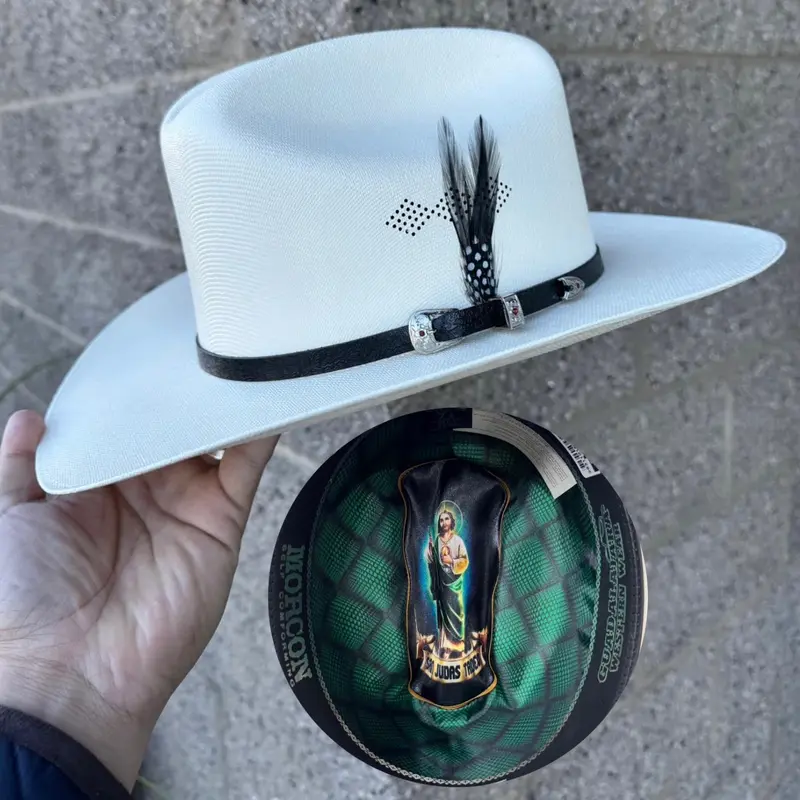 SOMBRERO 1,000X COPA CHICA FALDA 3" MARCA MORCON (SAN JUDAS TADEO)