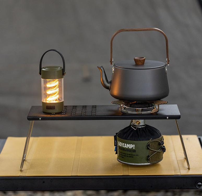 Rechargeable LED Hanging Camping Lantern, Ultra Bright Waterproof Camping Light Strip with Bluetooth Speaker, Portable Emergency Flashlight, Solar Powered Dimmable Outdoor Lamp for Hiking, Camping, Backpacking,  Outdoor Emergency Use