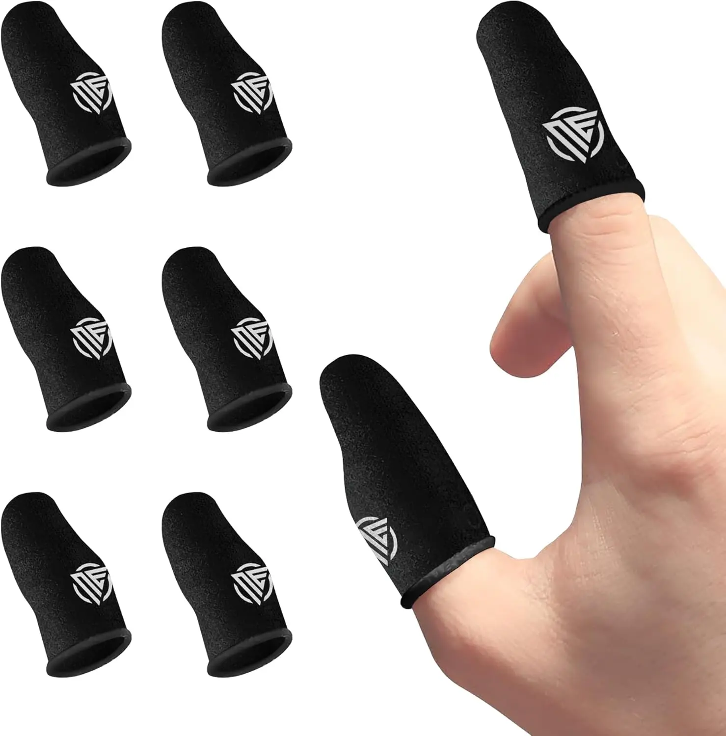 Gamer Sleeves for Mobile Gaming , Pubg Finger Cots Sleeve Gloves and Covers , Compression for Thumb  Sweaty Hands
