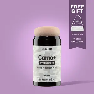 dpHUE Camo+ Tinted Dry Shampoo Powder - Oil Absorption, Instant Lift, Gray Blending  and Filling Sparse Areas