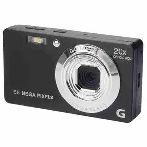 Compact 56 Megapixel HD Digital Camera XDF5, 20X Zoom, Home Selfie Point & Shoot Camera