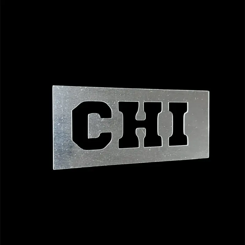 CITY GALS CHI Chicago Stencil - Hair Design Tool for Temporary & Permanent Hair Color