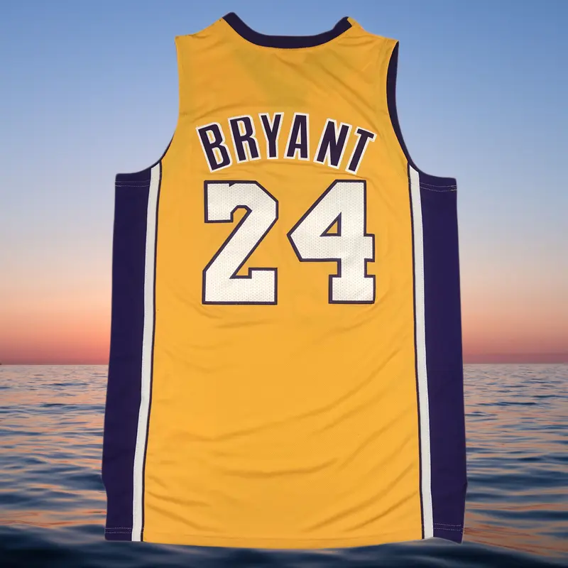 Kobe Bryant Classic-Design stitched Basketball Jerseys Retro Men's Sleeveless Gold shirt 2006-07