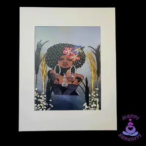 Happi Sereniti Black is Beautiful Ladies of Energy Matted 11x14 Prints