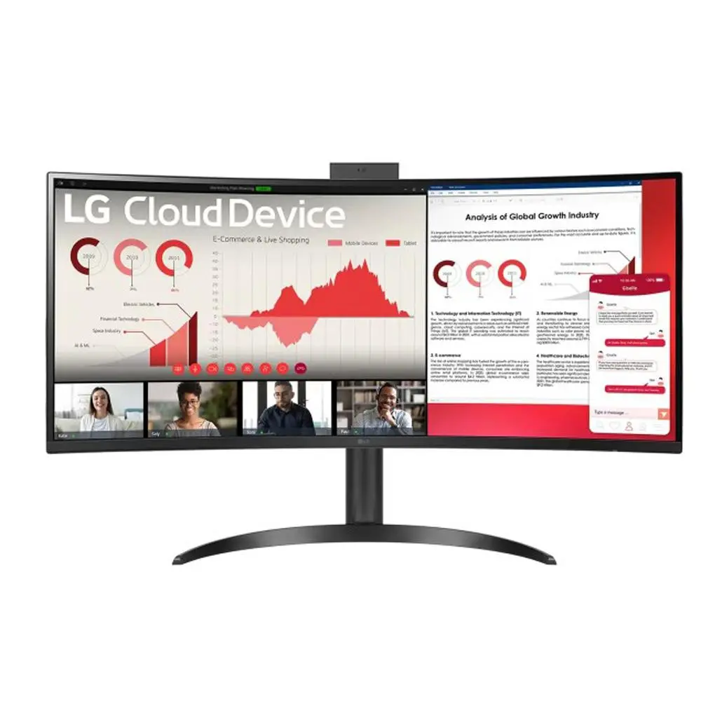 LG 34" UWQHD Thin Client AIO Curved Pentium Monitor