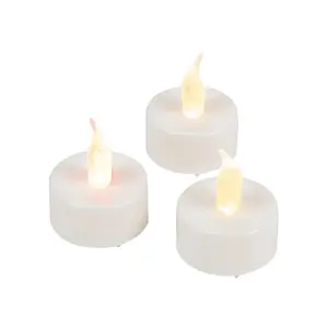 Battery-Operated Tea Light Candles - 36 Pc.