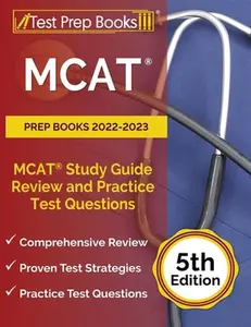 USED-MCAT Prep Books 2022-2023: MCAT Study Guide Review and Practice Test Questions [6th Edition] by Rueda, Joshua (Paperback)