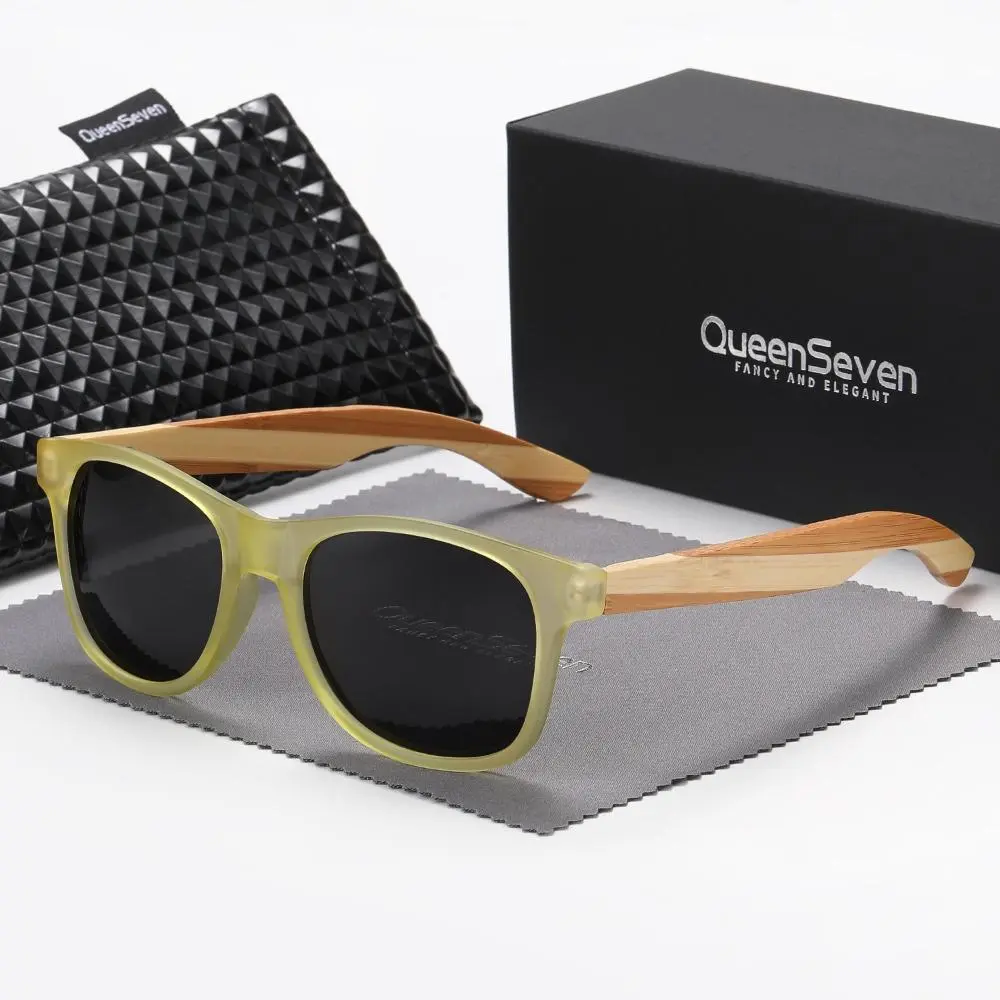 QueenSeven unisex polarized sunglasses with colorful, featuring stylish sunglasses UV400