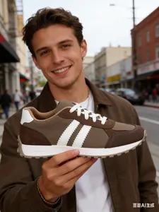 Unisex Casual Low-Top Sneakers, Round-Toe Textile Upper, Rubber Sole, Comfortable & Durable Design, Perfect for Daily Wear