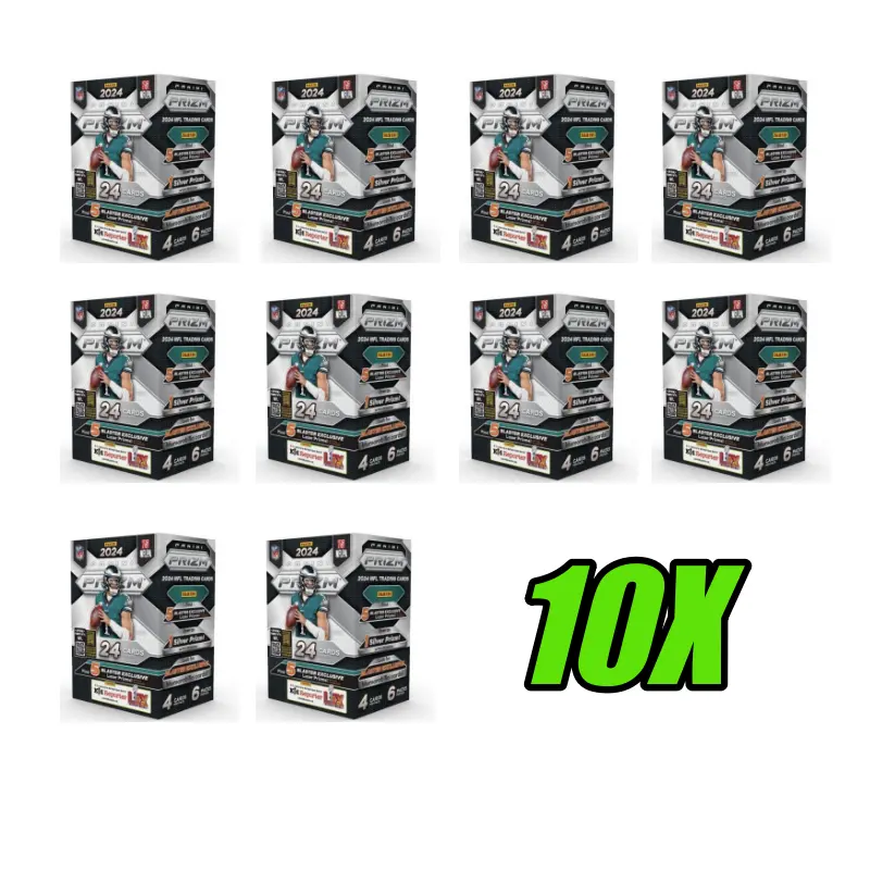 (#100) 10 Box 2024 Panini Prizm Blaster PYT BREAK