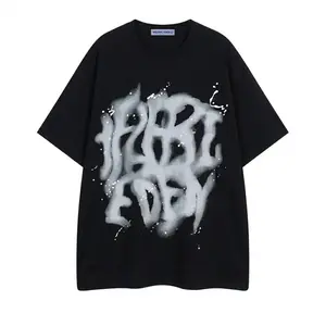 Aelfric Eden Pure Cotton Graphic T-Shirt, Vintage Streetwear Unisex Oversized Short Sleeve Tee, Casual Daily Comfort Cotton Top Album Grunge men's wear funny men
