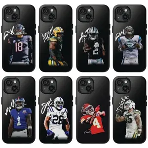 American Footballer Signature Phone Case Suitable for iPhone 17-11 Pro Max/Plus and  Samsung Galaxy S23-25