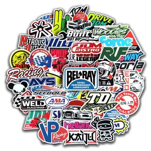 10/20/50/100Pcs Cool JDM Stickers Auto Car Modify Motorcycle Scooter Bike Skateboard Laptop Graffiti Vinyl Decals Sticker Bomb NONE