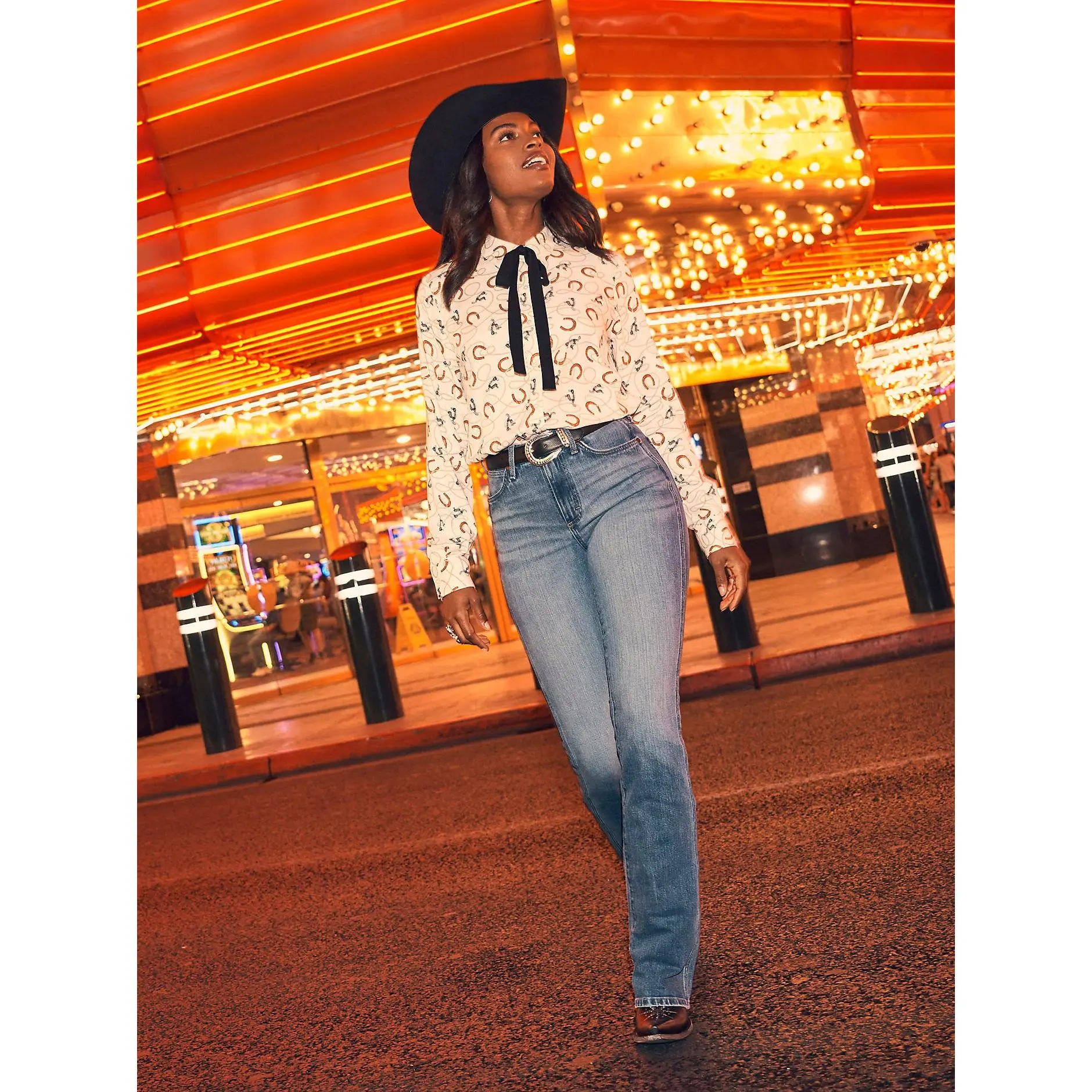 Wrangler Autumn Stonewash Bootcut, Cotton, Fabric, Jeans, Denim, Bottom, Fit, Women, Elastane, High Waist, Casual, Leg, Pants, Female Jeans
