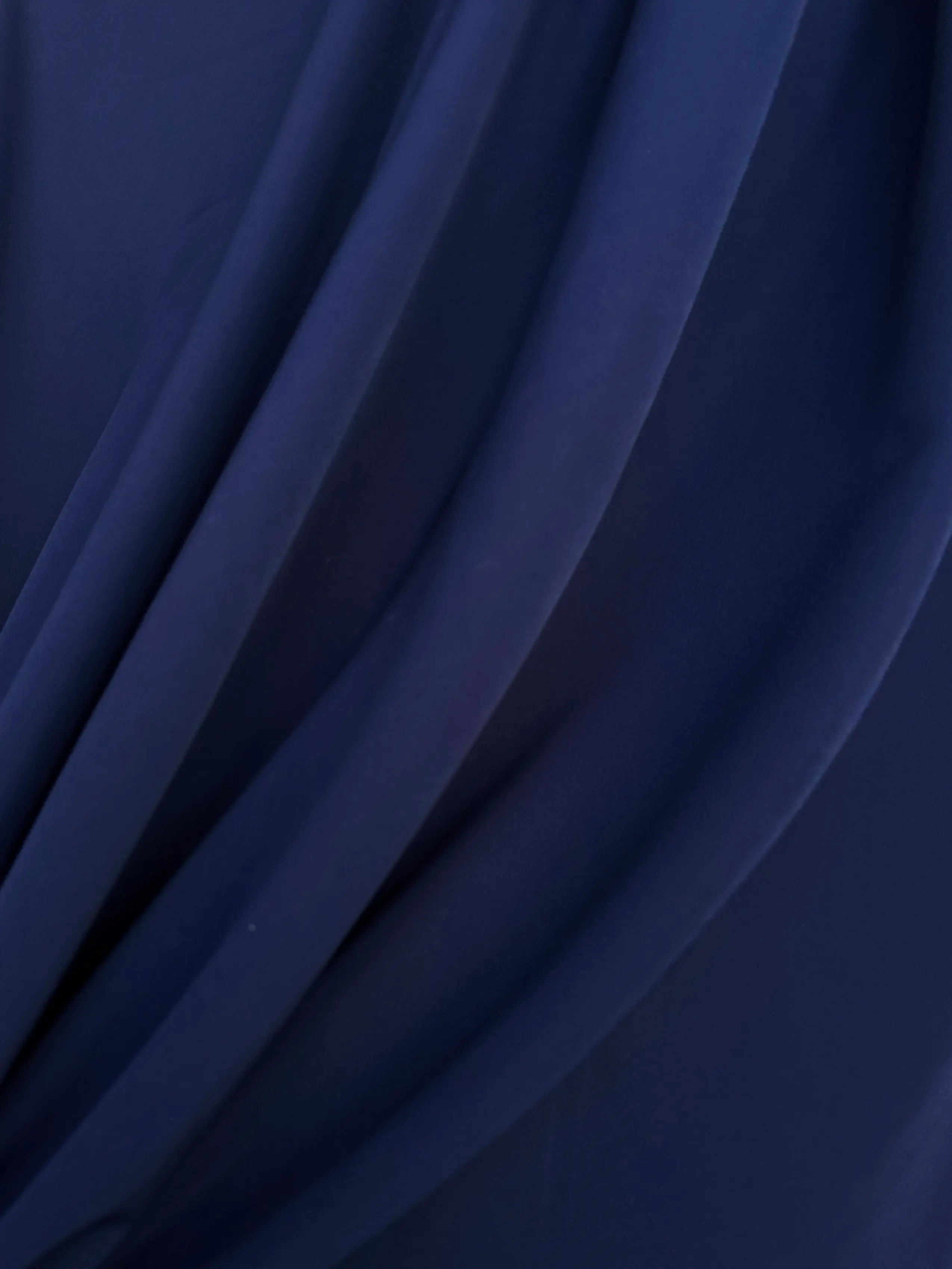 Navy Stretch Crepe