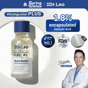 Dr.Leo Drying Lotion Plus – Fast-Acting Acne Spot Treatment | Reduce Pimples & Dark Marks, Oil Control & Anti-Inflammatory (20ml)