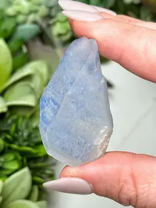 Dumortierite in Quartz - #9