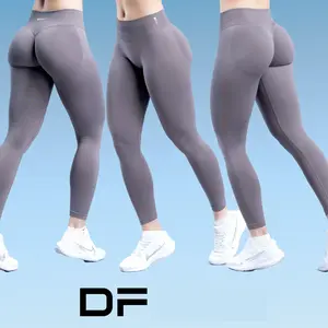 DF~Comfortable yoga wear with zero-feel texture  Impact Leggings – Seamless High-Waisted Sculpting Leggings with Second-Skin Fit  1pc