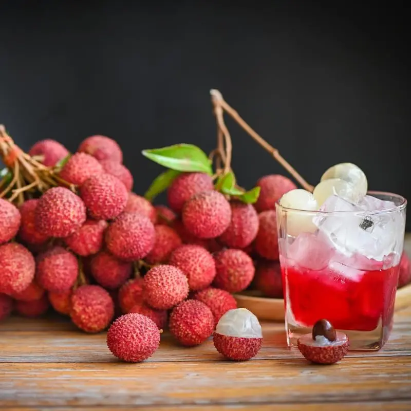20 Giant Lychee Seeds Exotic Fruit Heirloom Sweet Tropical Fruit Litchi  Chinensis Seed