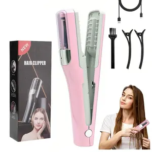 Portable Electric Split End Trimmer, Multi-functional Wireless Hair Cutter, Travel & Home Split End Hair Trimmer, Electric Hair End Trimming Tool, Festival Gift