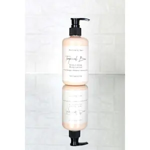 Nurture by Nuri Tropical Bae Shea & Aloe Nourishing Body Lotion - Fresh, Natural, Cruelty Free, 8 oz