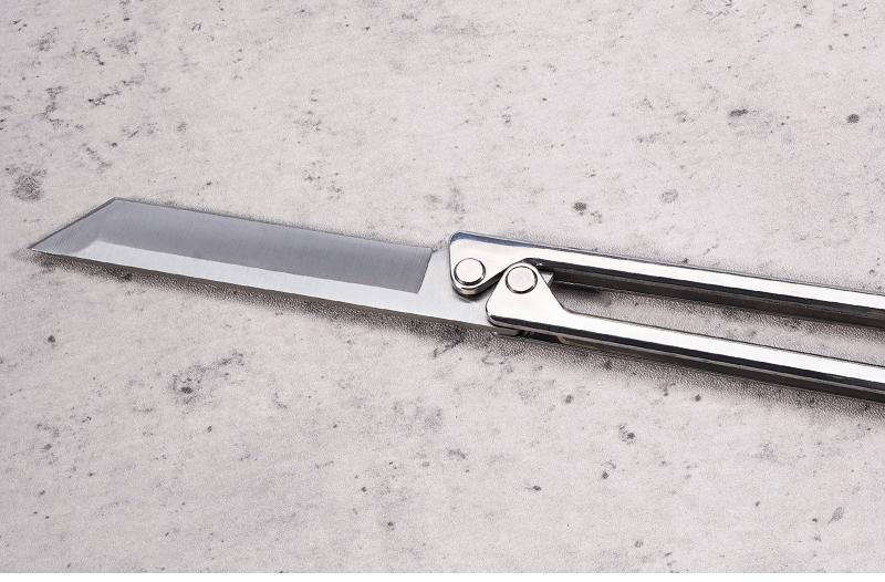 Portable EDC multifunctional tactical outdoor folding knife and pocket knife. Made entirely of steel with a leather sheath; outdoor cutting tools designed specifically for climbing and fishing; essential gear for camping and hiking.