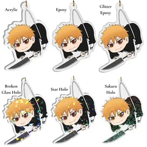 Ichigo Bleach Double-Sided Keychain (non-official)