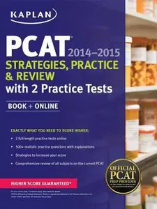 USED-Kaplan PCAT 2014-2015 Strategies, Practice, and Review with 2 Practice Tests: Book + Online (Kaplan Test Prep) by Kaplan (Paperback)