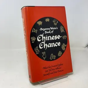 USED Book - Suzanne White's Book of Chinese Chance: What the Oriental Zodiac Can Tell You About Yourself and Your Future by Suzanne White (Hardcover) - english