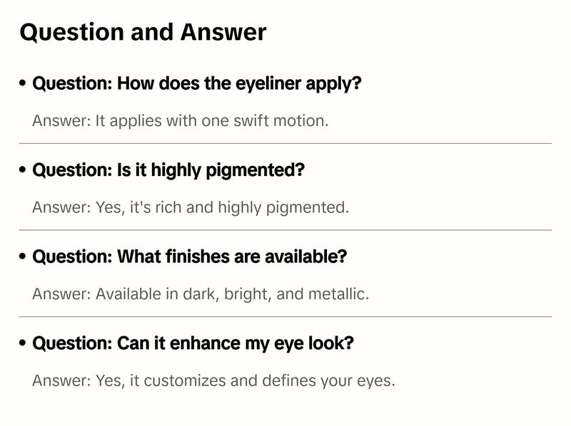 Moira Eye Exposure Pencil - Metallic Eyeliner for Makeup