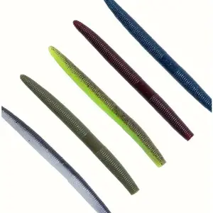 5 Pack WACKY WORMS 5in