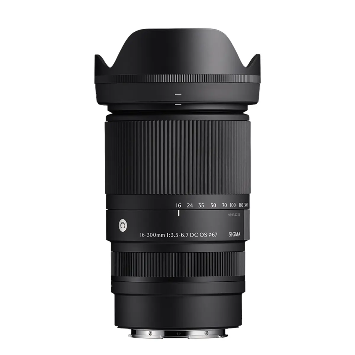 Sigma 16-300mm f/3.5-6.7 DC OS Contemporary Lens for Sony E, Black, Portable, Lock