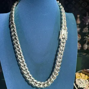 Cuban Box Lock Chain 925 (16mm)