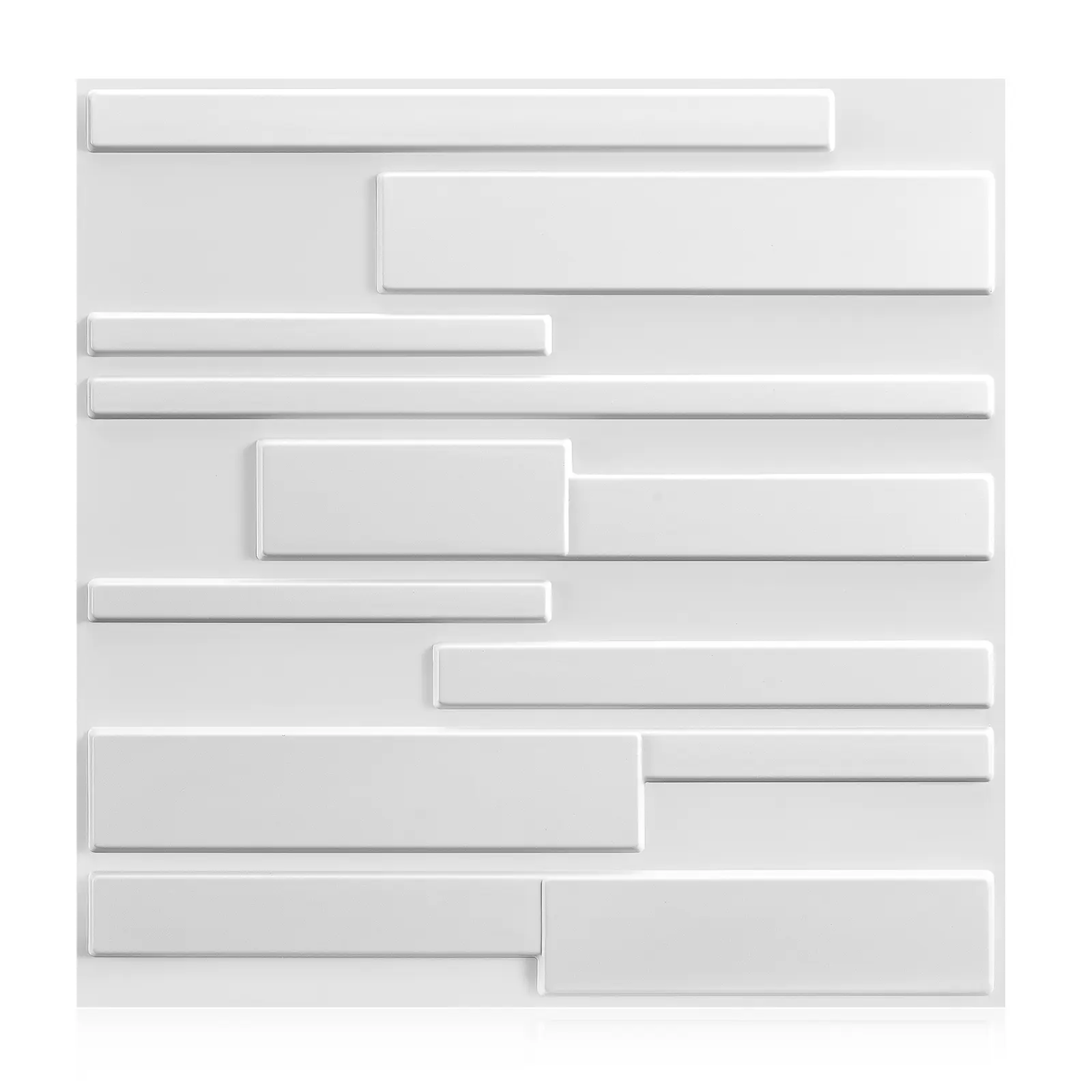 Aadesh 3D Cubic Wall Panel, Geometric Texture Design, PVC Waterproof and Fireproof, Suitable for Living Room, Lobby, Bedroom, Hotel, Office, Game Room, TV Backdrop Decoration, 11.8 inches x 11.8 inches, (Includes a roll of tape for installation).