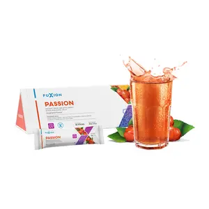 FuXion Passion - Invigorating and Revitalizing Your Mood with the best Energy Booster - Guarana Flavor - 28 Sticks - Beverage Sugar-Free Drinks